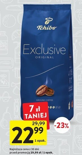 Intermarche Tchibo exclusive kawa palona mielona 500 g oferta
