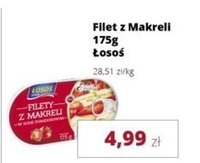 Torimpex Łosoś ustka filety z makreli w sosie pomidorowym 175 g oferta