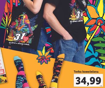 Lidl Torba bawełniana wośp oferta