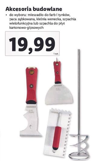 Lidl Szpachla wielofunkcyjna parkside oferta