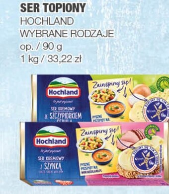 Spar Ser topiony hochland oferta