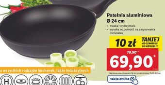 Lidl Patelnia aluminiowa 24 cm ernesto oferta