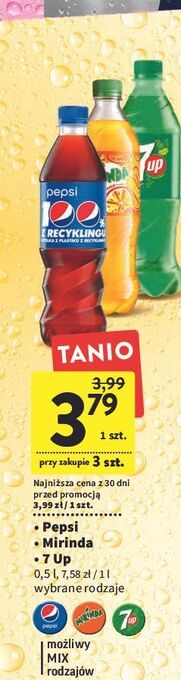 Intermarche Napój orange mirinda oferta