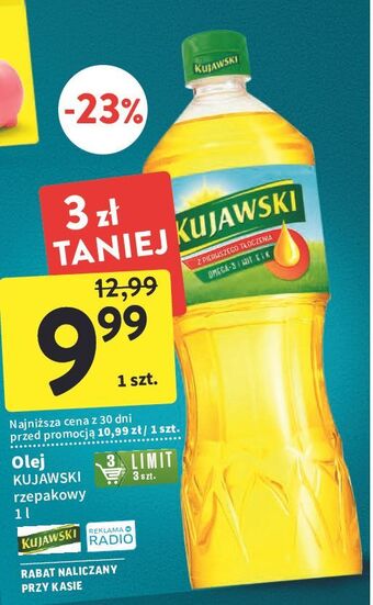 Intermarche Olej rzepakowy kujawski oferta