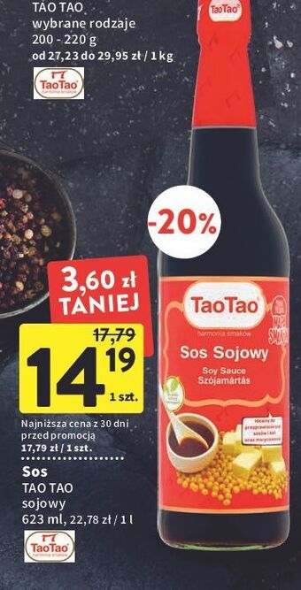 Intermarche Sos sojowy tao oferta