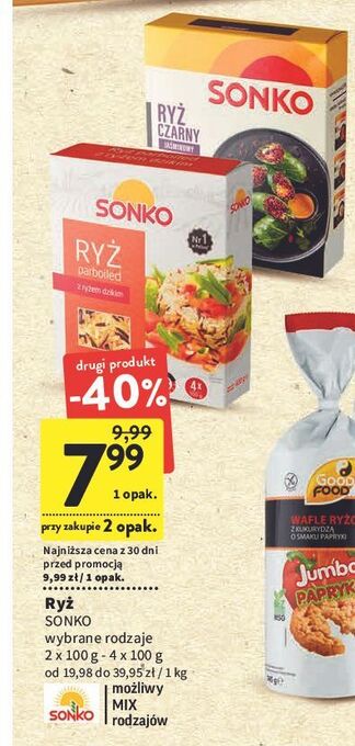 Intermarche Ryż czarny jaśminowy sonko oferta