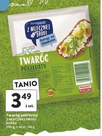 Intermarche Twaróg połtłusty z mlecznej drogi oferta