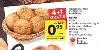 Intermarche Bułka z ziarnami i płatkami ziemniaczanymi nowel oferta
