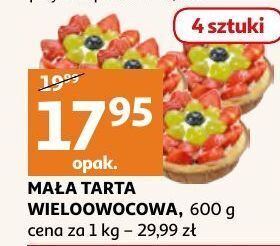 Auchan Tarta wieloowocowa auchan oferta