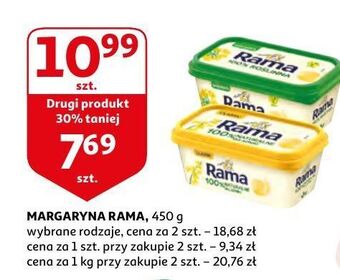 Auchan Margaryna rama 100% roślinna oferta