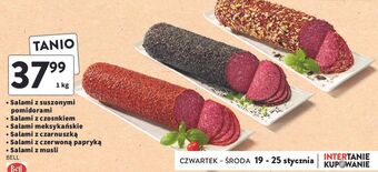 Intermarche Salami w posypce musli bell polska oferta
