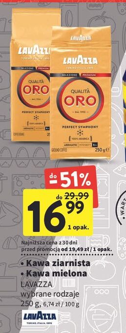 Intermarche Kawa lavazza qualita oro oferta