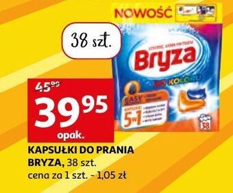 Auchan Kapsułki do prania koloru 5w1 bryza oferta