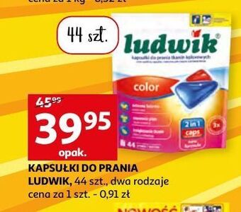Auchan Kapsułki do prania color ludwik 2w1 oferta