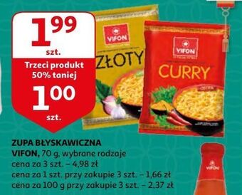 Auchan Zupa curry vifon oferta