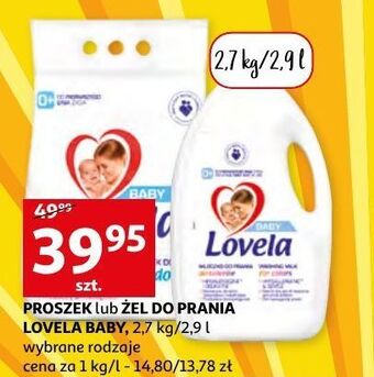 Auchan Mleczko do prania kolorów lovela baby oferta
