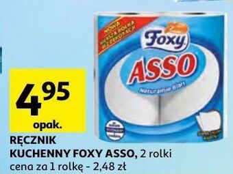 Auchan Ręcznik papierowy foxy asso oferta