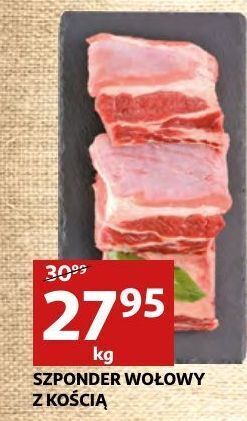 Auchan Szponder wołowy z kością oferta