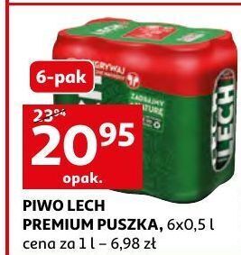 Auchan Piwo lech premium oferta