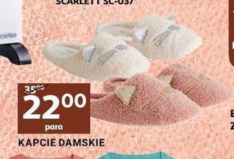 Auchan Kapcie damskie oferta
