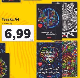 Lidl Teczka a4 wośp herlitz oferta