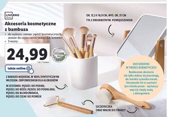 Lidl Pędzele bambusowe livarno home oferta