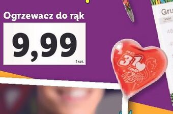 Lidl Ogrzewacz do rąk wośp oferta