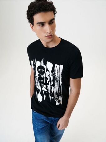 Sinsay Koszulka z nadrukiem oferta