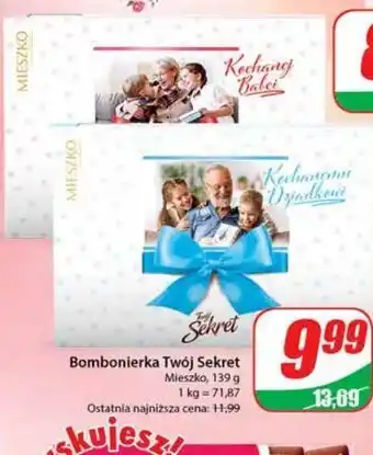 Dino Bombonierka dla babci mieszko twój sekret oferta