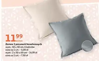 Auchan Poszewka na poduszke 50 x 60 cm oferta