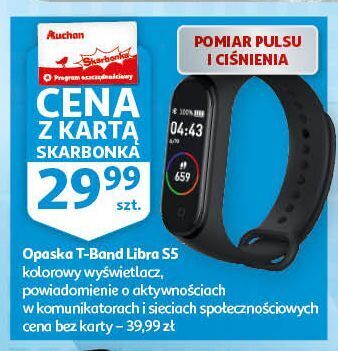 Auchan Opaska t-band libra s5 tracer oferta