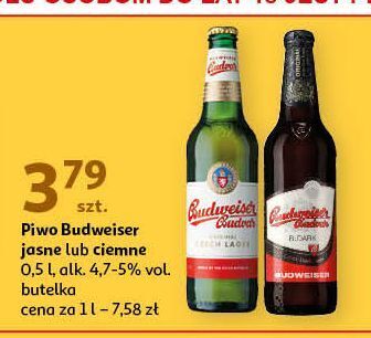 Auchan Piwo b: original budweiser budvar oferta