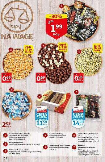 Auchan Kukurydza popcorn oferta
