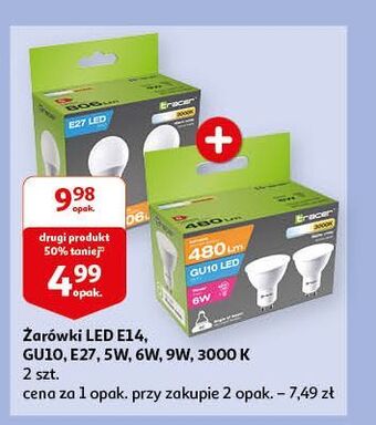 Auchan Żarówka led gu10 tracer oferta