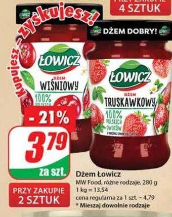 Dino Dżem truskawkowy łowicz oferta