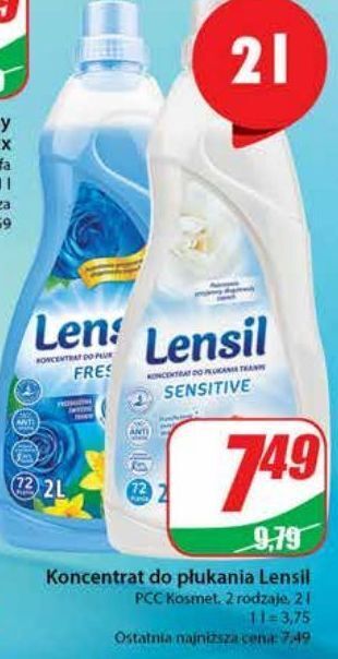 Dino Płyn do płukania fresh lensil oferta