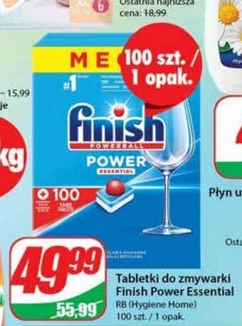 Dino Tabletki do zmywarki finish power essential oferta