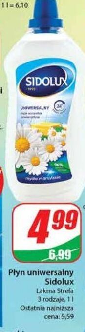 Dino Płyn do mycia mydło marsylskie sidolux uniwersalny oferta