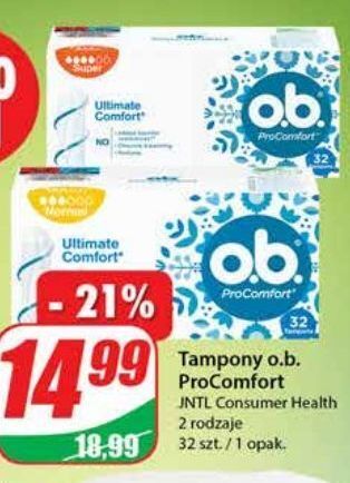 Dino Tampony super o.b. procomfort oferta