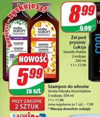Dino Szampon do włosów bursztyn venita salon professional oferta