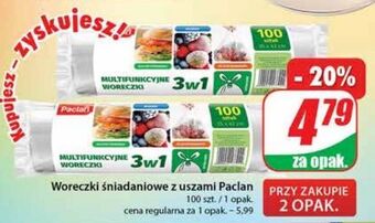 Dino Woreczki śniadaniowe paclan oferta