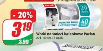 Dino Worki łazienkowe zapachowe 20 l paclan oferta