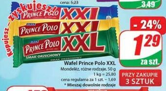 Dino Wafelek orzechowy prince polo xxl oferta