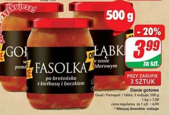 Dino Fasolka po bretońsku z kiełbasą pamapol oferta