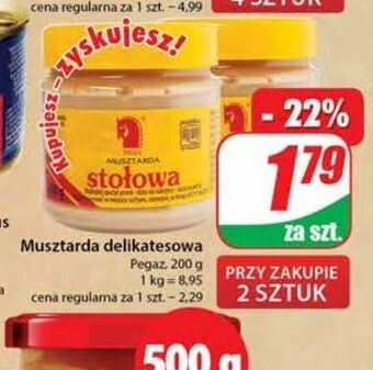 Dino Musztarda stołowa pegaz oferta