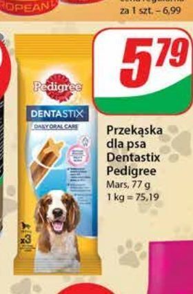 Dino Przysmak dla psa średnie rasy pedigree dentastix oferta