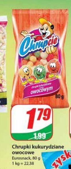 Dino Chrupki kukurydziane o smaku owocowym chrupcie oferta