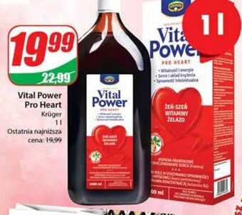 Dino Syrop cardio kobieta kruger vital power oferta