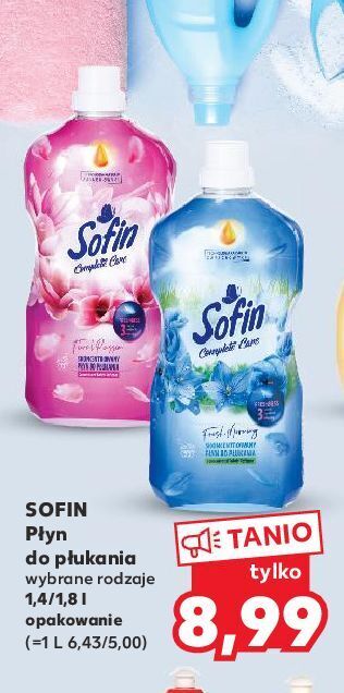 Kaufland Płyn do płukania fresh morning sofin complete care oferta