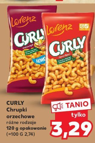 Kaufland Chrupki mexican style lorenz curly oferta